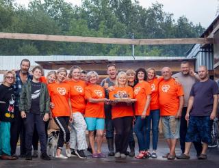 In Tomsk, volunteers have built a shelter for stray dogs with a medical room and an operating room