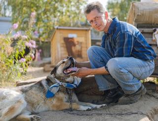 Sergey Shevelev, a resident of Naryan-Mar, created a dog village in the far north