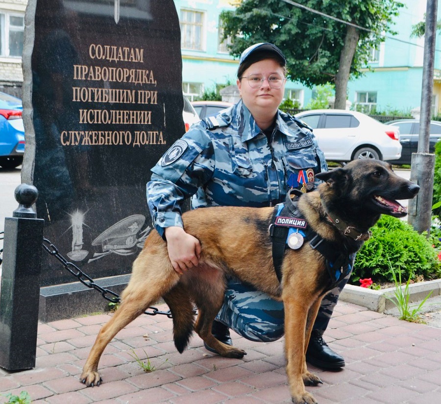 08. Бельгийская овчарка Марта (Тамбовская область)