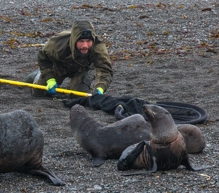21. Сотрудники реабилитационного центра «Тюлень» (Приморский край)